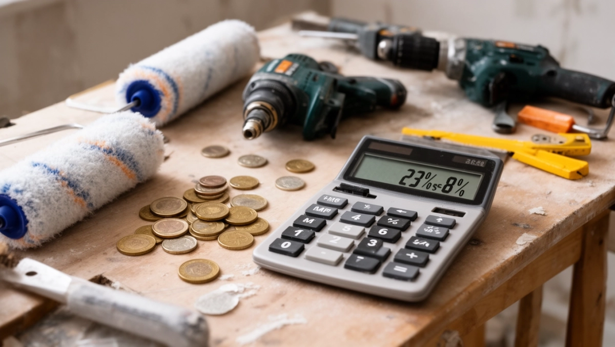 Jaki VAT na usługi remontowe