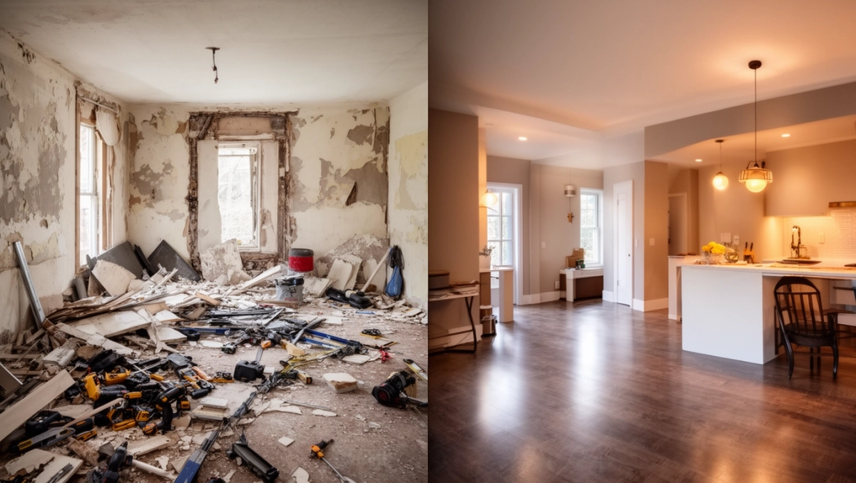 kompleksowe remonty domów