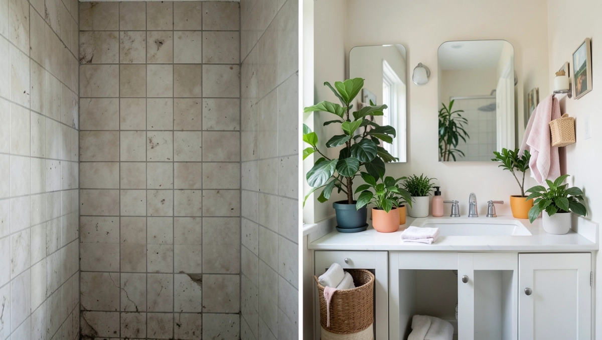 Metamorfoza łazienki bez remontu