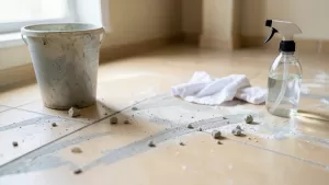 czym wyczyścić płytki podłogowe po remoncie